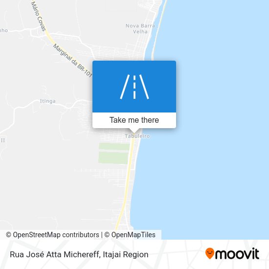 Rua José Atta Michereff map
