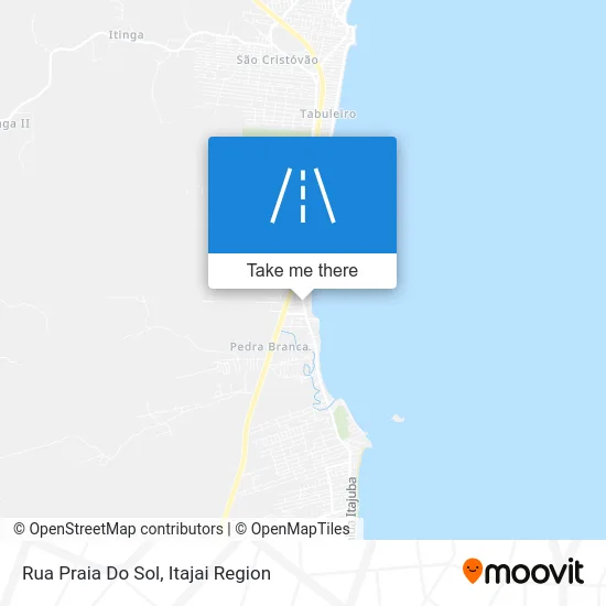 Rua Praia Do Sol map