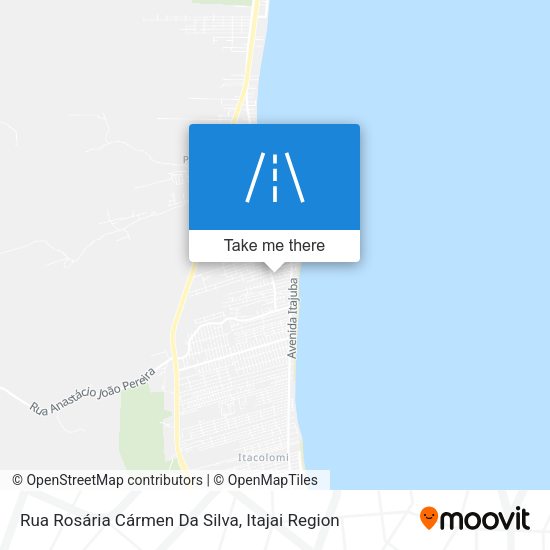 Rua Rosária Cármen Da Silva map