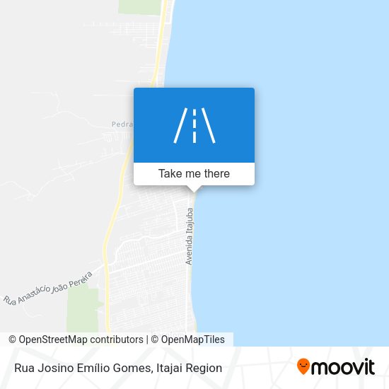 Rua Josino Emílio Gomes map