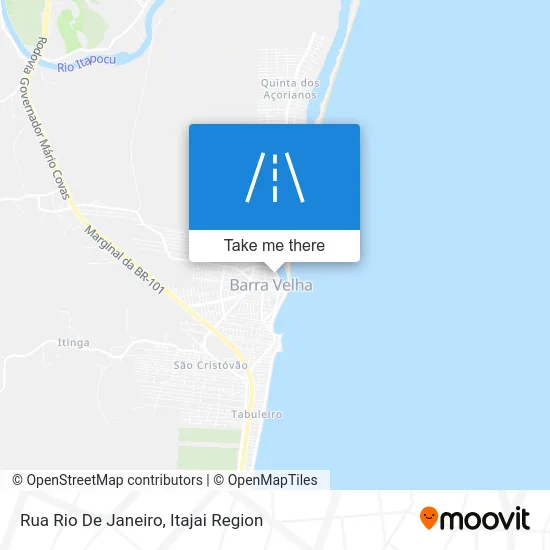 Rua Rio De Janeiro map