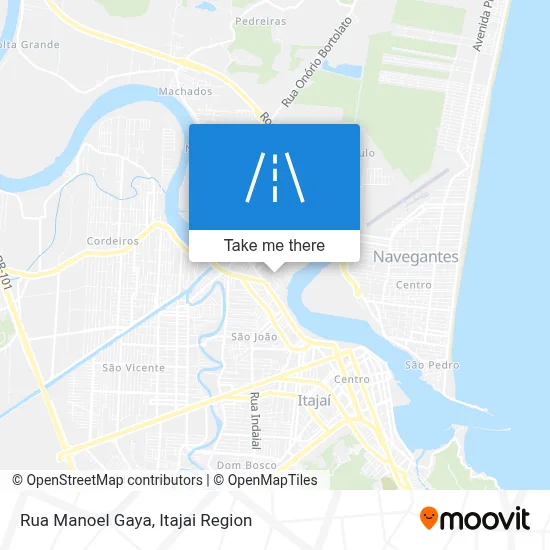 Rua Manoel Gaya map