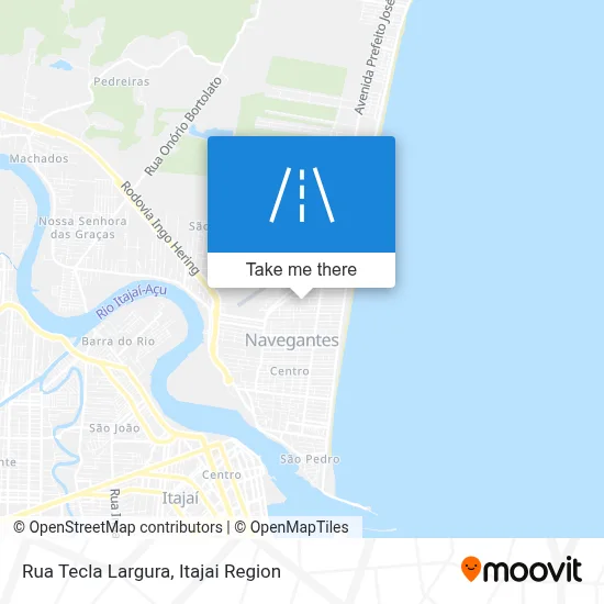 Rua Tecla Largura map