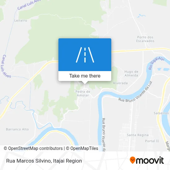Rua Marcos Silvino map
