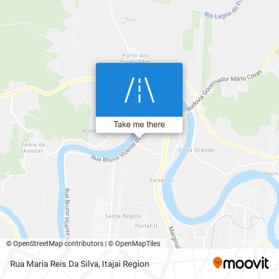 Mapa Rua Maria Reis Da Silva