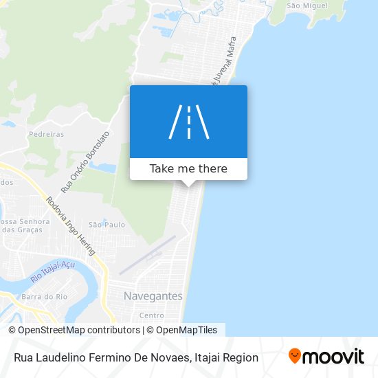 Rua Laudelino Fermino De Novaes map