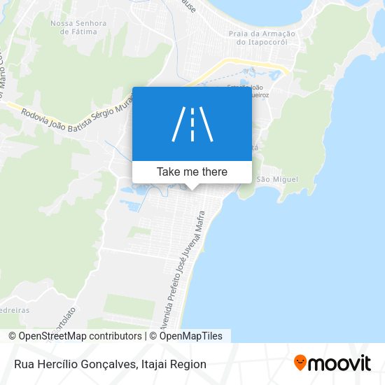 Rua Hercílio Gonçalves map