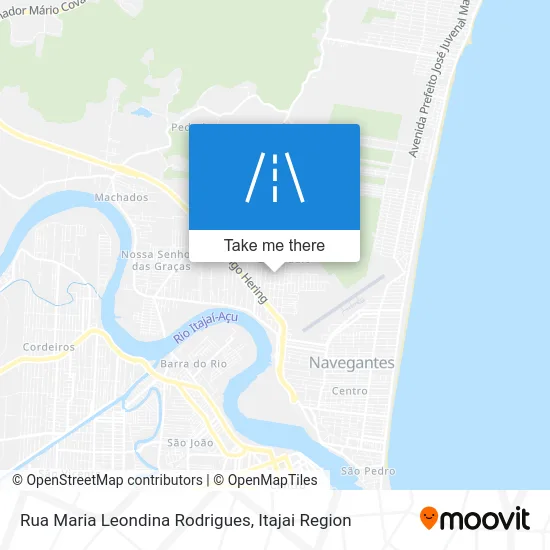 Rua Maria Leondina Rodrigues map
