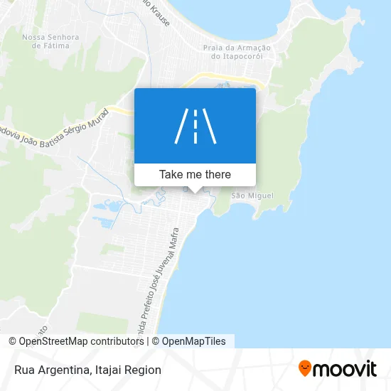 Rua Argentina map