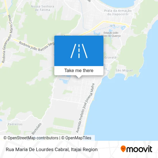Rua Maria De Lourdes Cabral map