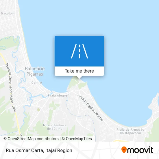 Rua Osmar Carta map