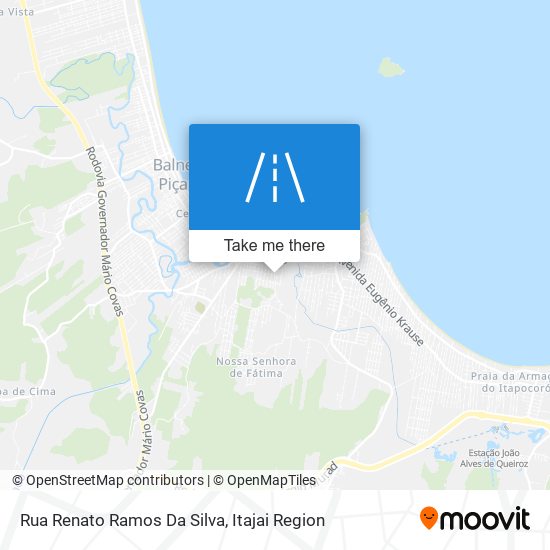 Mapa Rua Renato Ramos Da Silva