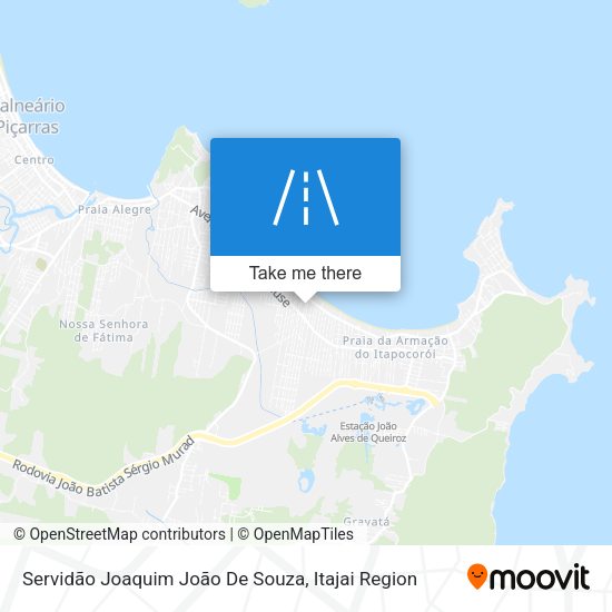 Servidão Joaquim João De Souza map