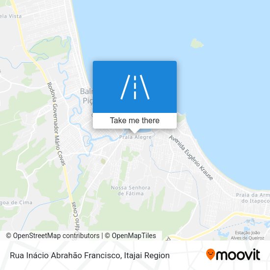 Rua Inácio Abrahão Francisco map