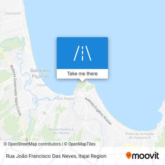 Rua João Francisco Das Neves map