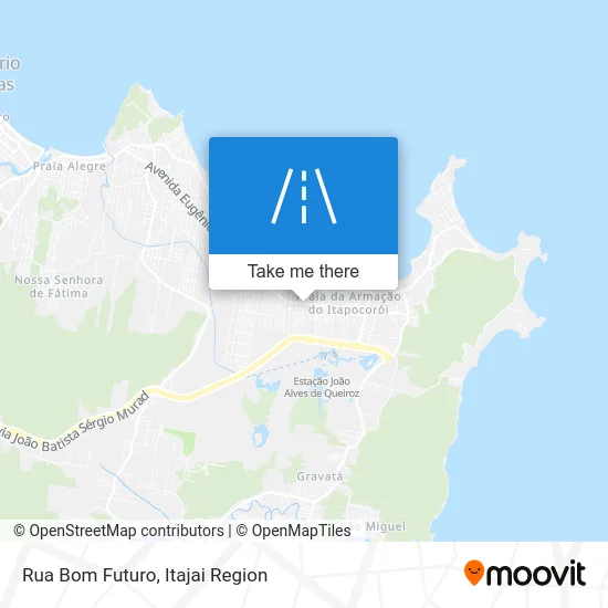 Rua Bom Futuro map