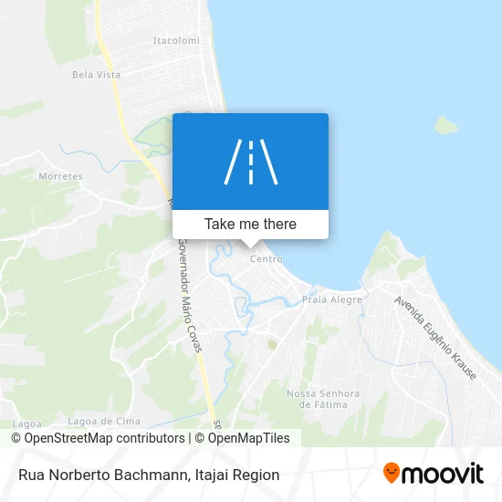 Rua Norberto Bachmann map