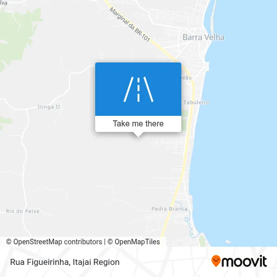 Rua Figueirinha map