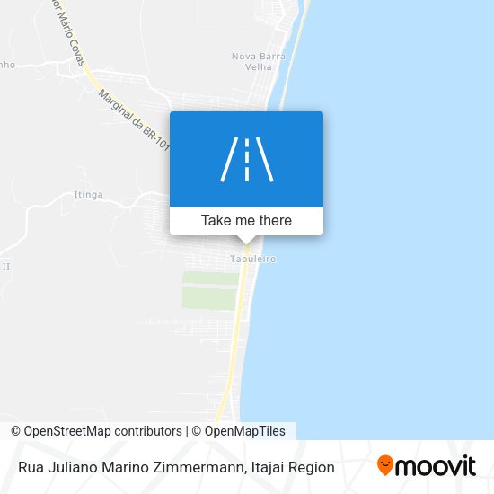 Rua Juliano Marino Zimmermann map