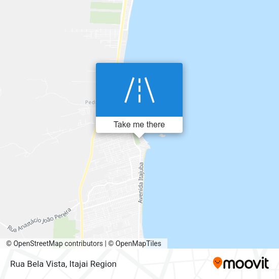 Rua Bela Vista map