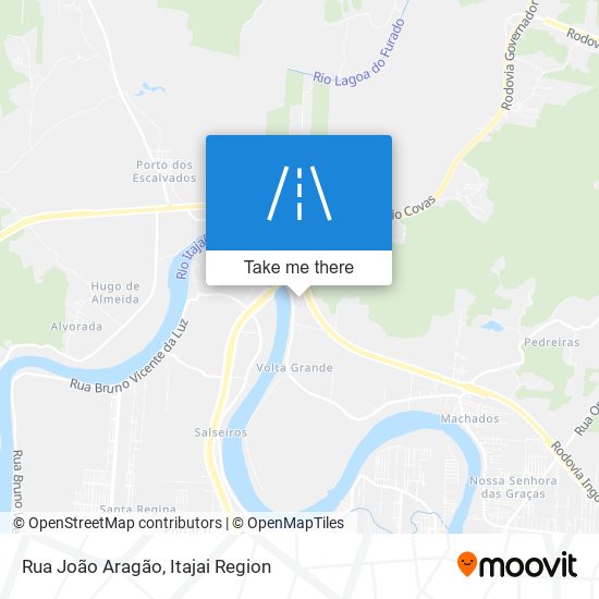 Rua João Aragão map