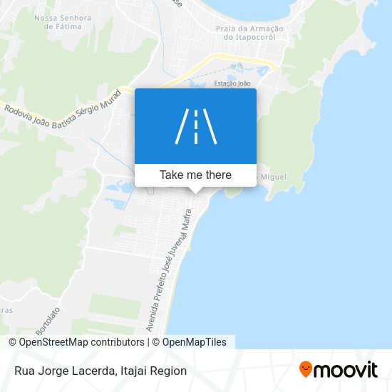 Rua Jorge Lacerda map