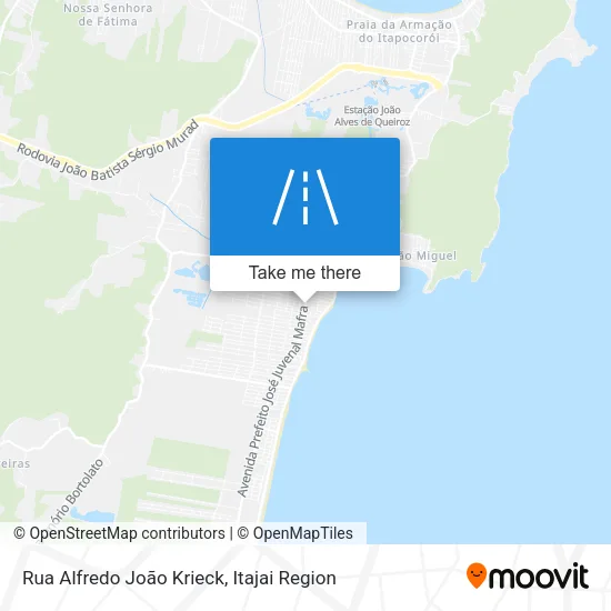 Rua Alfredo João Krieck map
