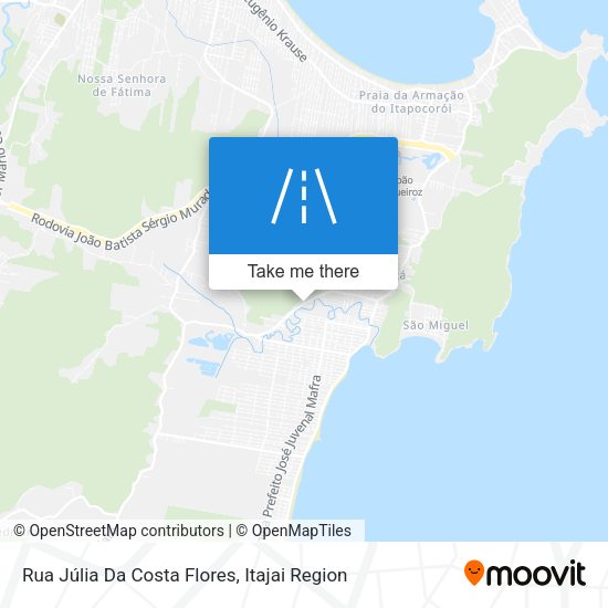 Rua Júlia Da Costa Flores map