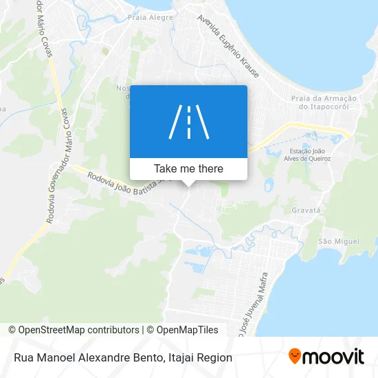 Rua Manoel Alexandre Bento map