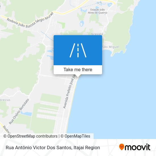 Rua Antônio Victor Dos Santos map