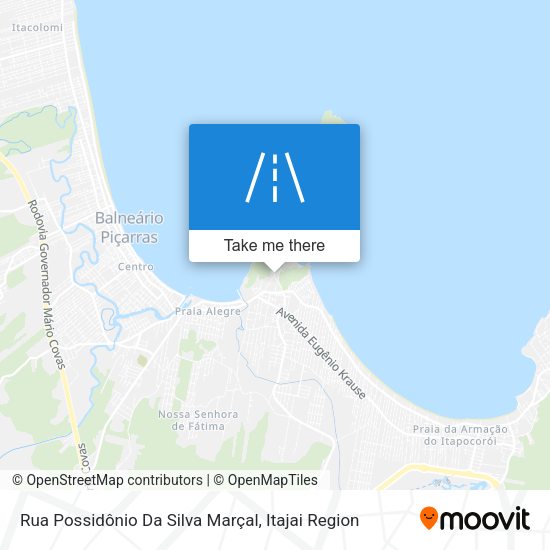 Rua Possidônio Da Silva Marçal map