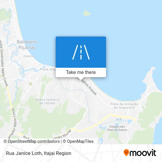 Rua Janice Loth map