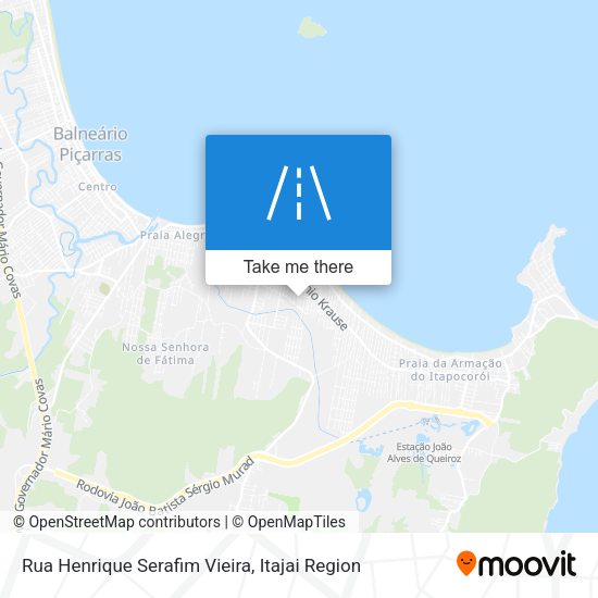 Rua Henrique Serafim Vieira map