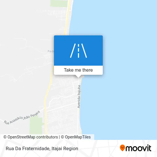 Rua Da Fraternidade map