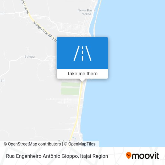 Rua Engenheiro Antônio Gioppo map
