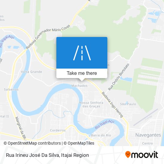 Rua Irineu José Da Silva map