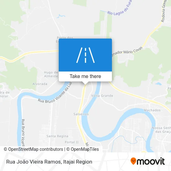 Rua João Vieira Ramos map
