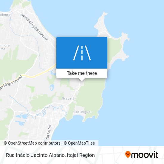 Rua Inácio Jacinto Albano map