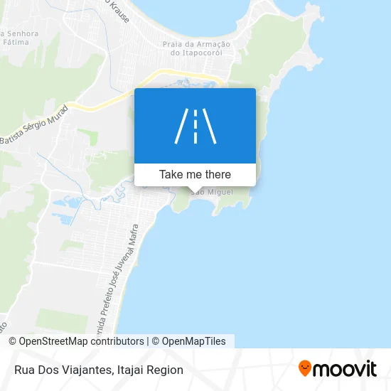 Rua Dos Viajantes map