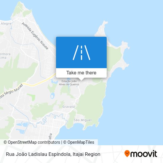 Rua João Ladislau Espíndola map