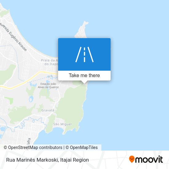 Rua Marinês Markoski map