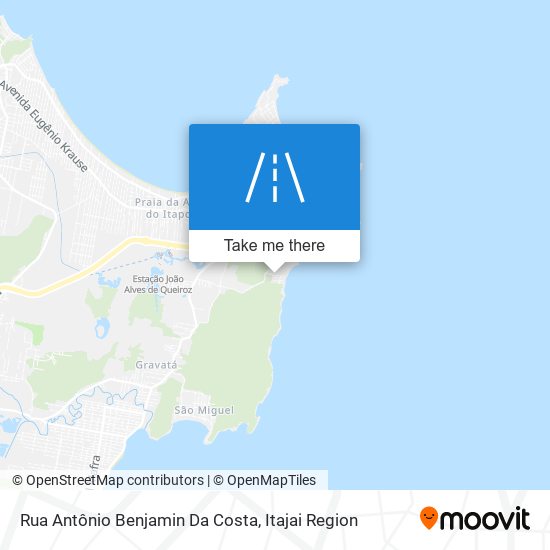 Rua Antônio Benjamin Da Costa map
