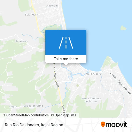 Rua Rio De Janeiro map