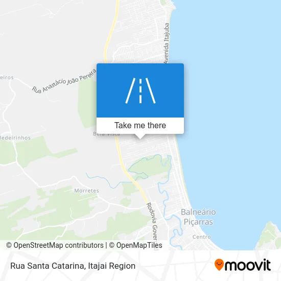 Rua Santa Catarina map