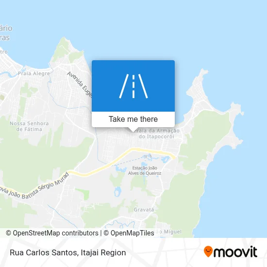 Rua Carlos Santos map