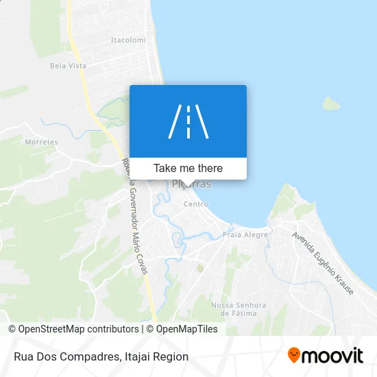 Rua Dos Compadres map