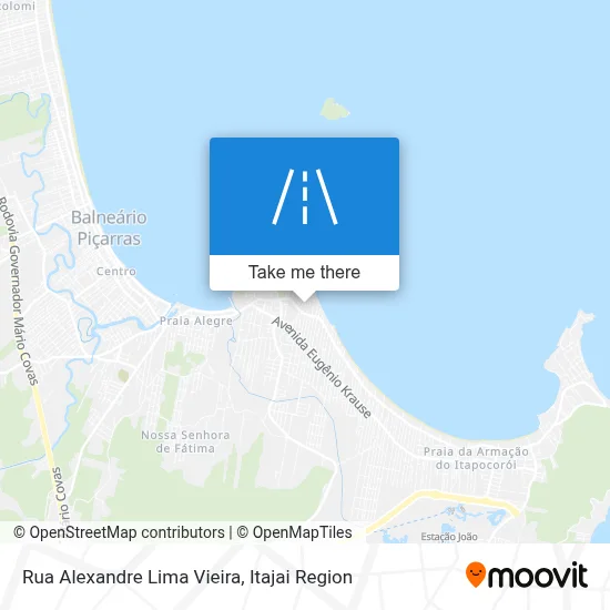 Rua Alexandre Lima Vieira map