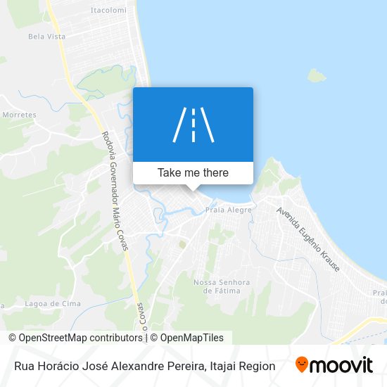 Rua Horácio José Alexandre Pereira map