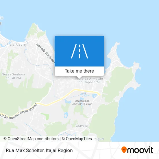 Rua Max Schelter map