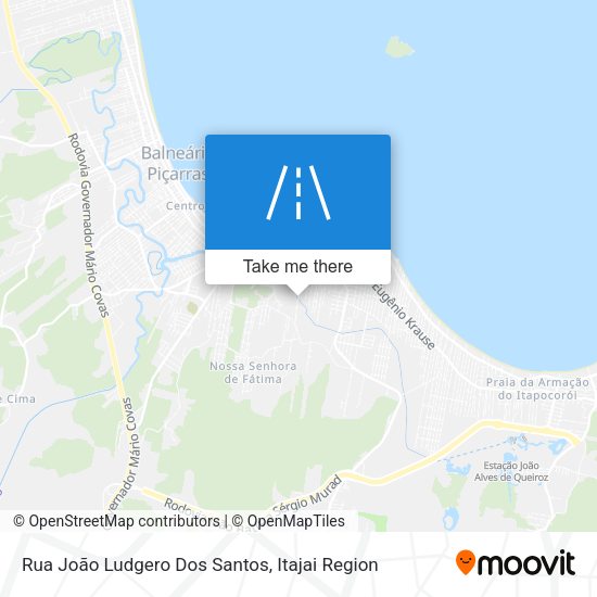 Rua João Ludgero Dos Santos map